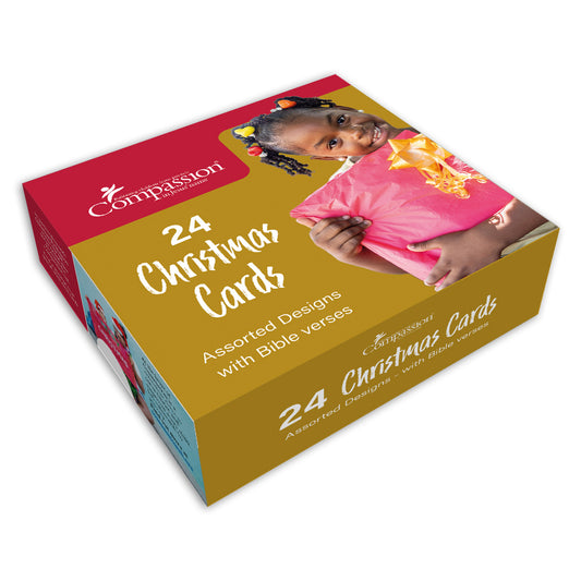 Compassion Christmas Minicard Boxed Assortment (20 cards) - The Christian Gift Company