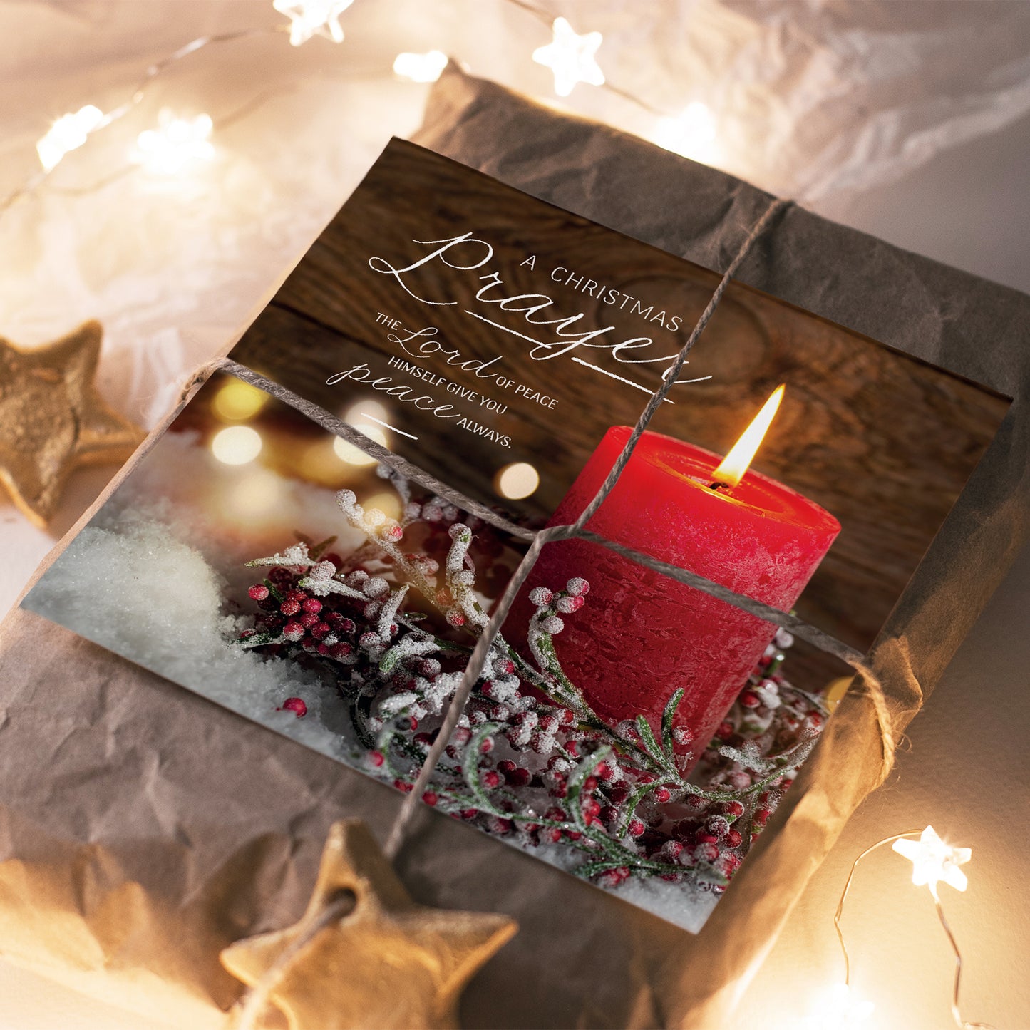 Compassion Christmas Card: A Christmas Prayer (pack of 10) - The Christian Gift Company