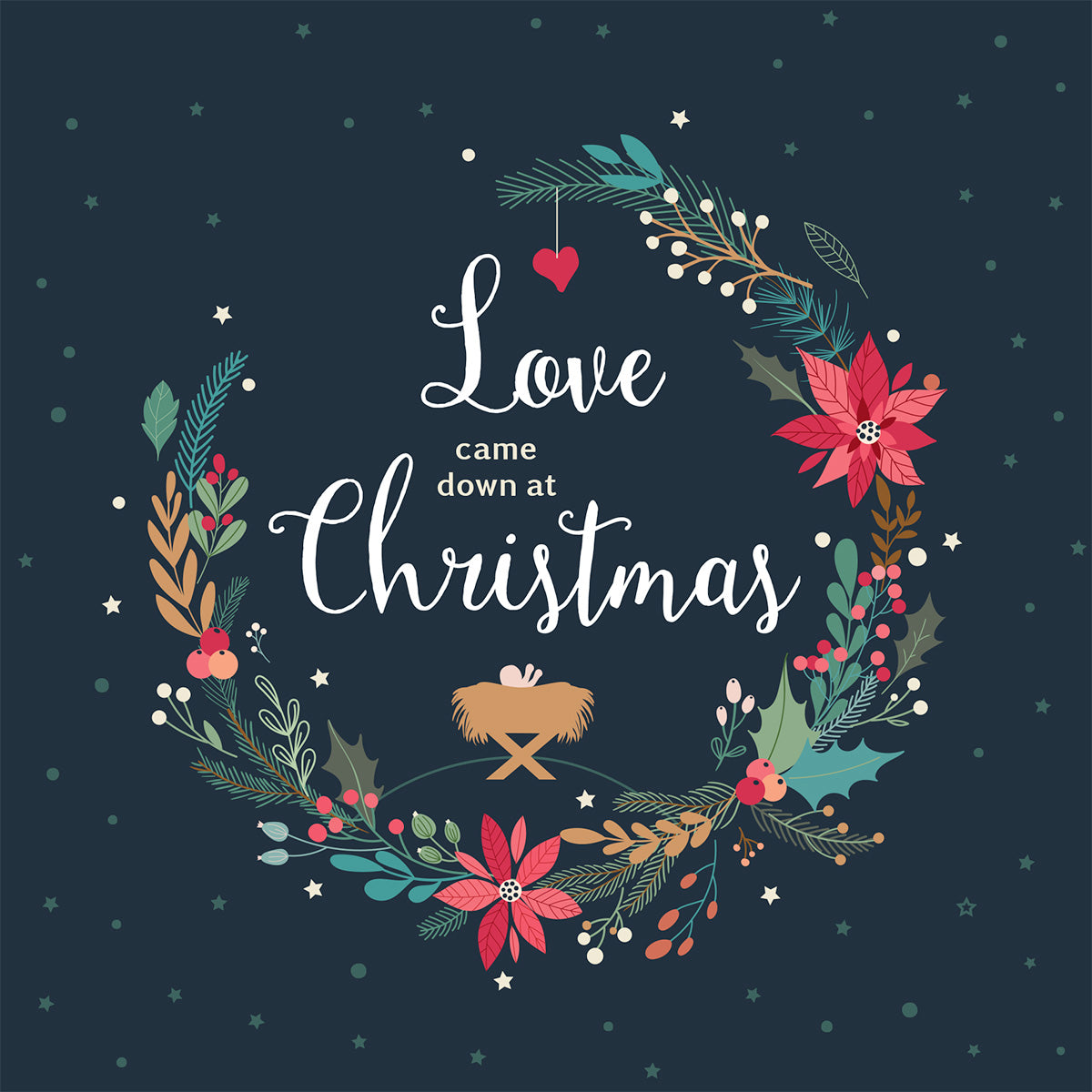 Compassion Christmas Card: Love Came Down (pack of 10)