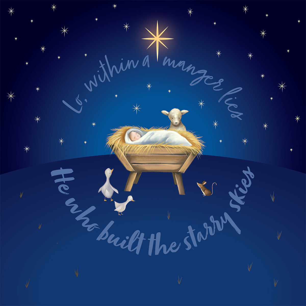 Compassion Christmas Card: Within A Manger (pack of 10)