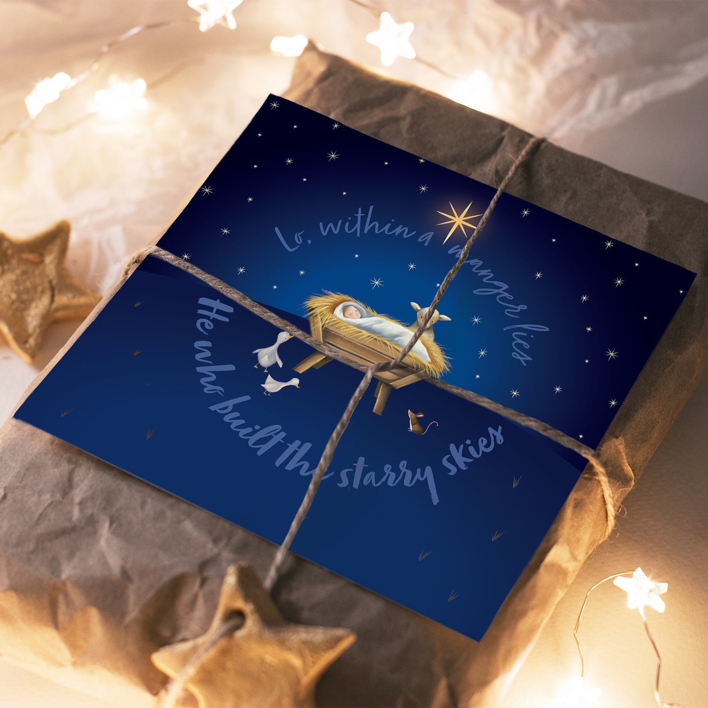 Compassion Christmas Card: Within A Manger (pack of 10)
