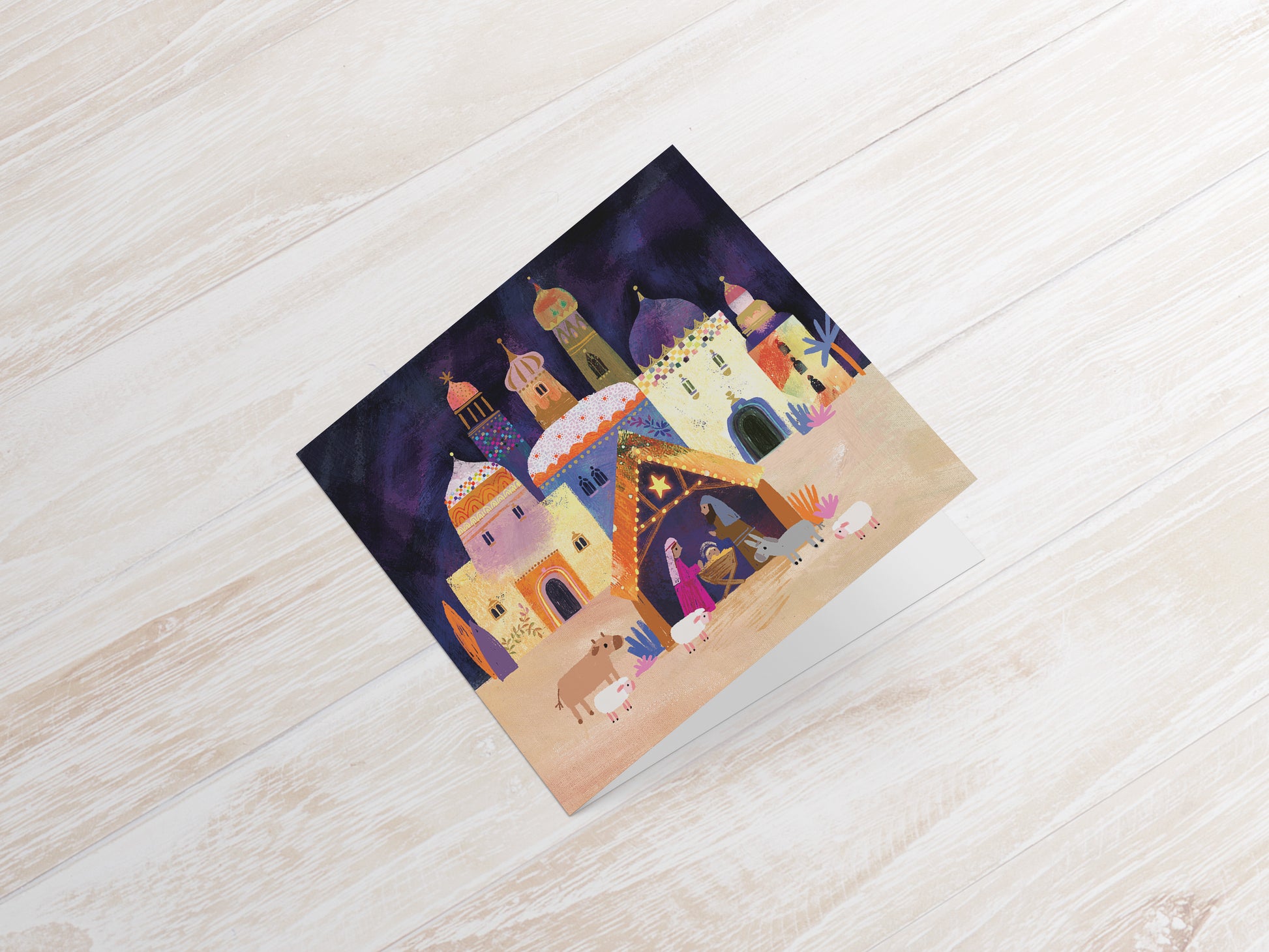 Compassion Christmas Card: Nativity (pack of 10) - The Christian Gift Company