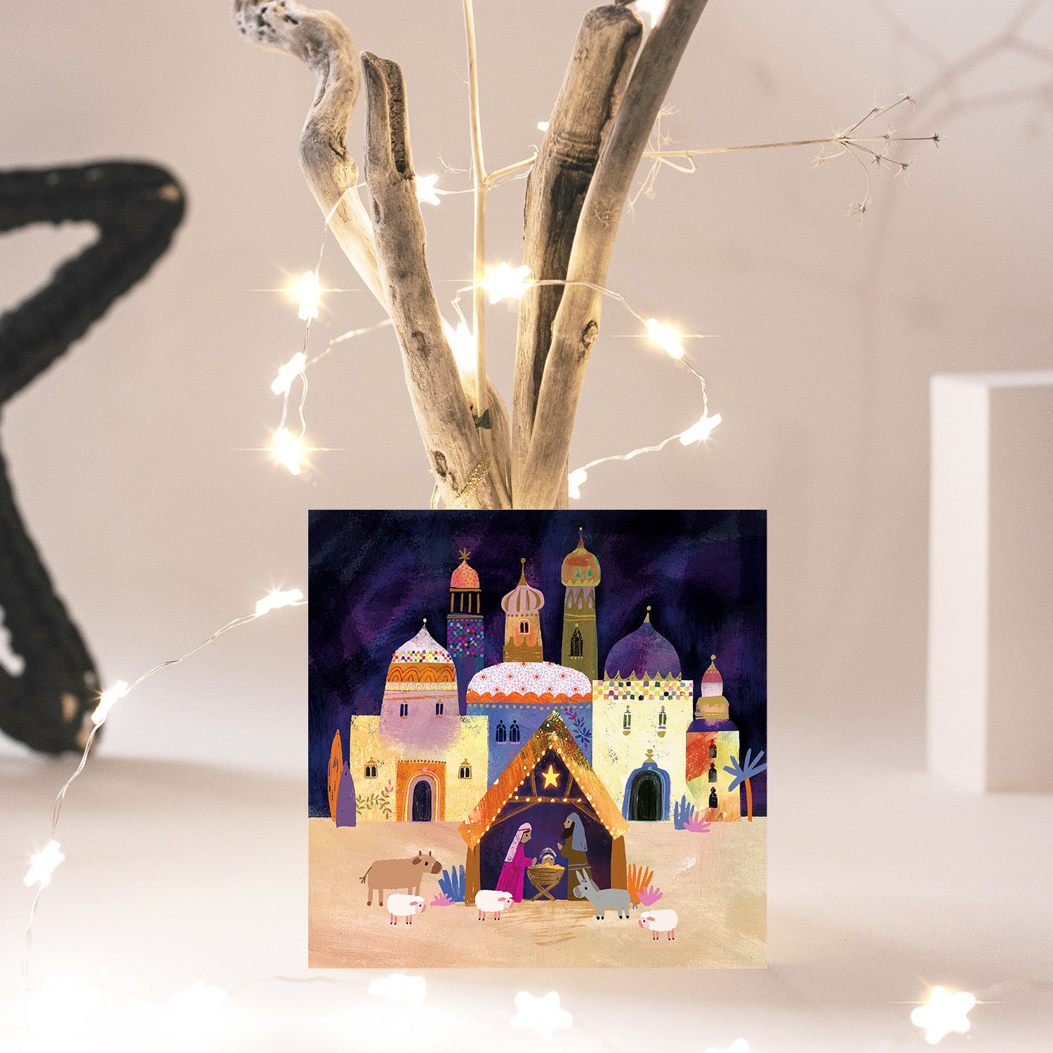 Compassion Christmas Card: Nativity (pack of 10) - The Christian Gift Company