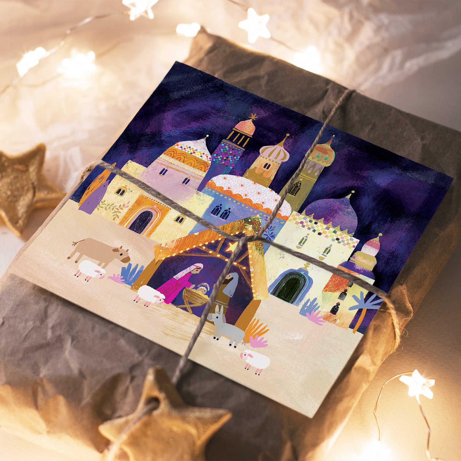Compassion Christmas Card: Nativity (pack of 10) - The Christian Gift Company