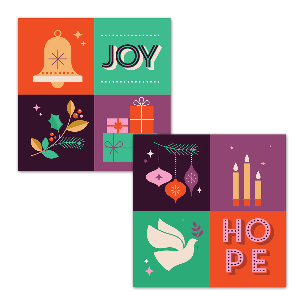 Compassion Christmas Cards: Hope/Joy (pack of 16) - The Christian Gift Company