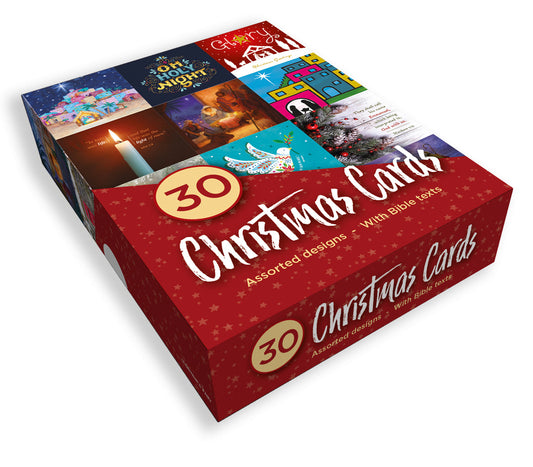 Value Christmas Card Boxed Assortment (30 cards) - The Christian Gift Company