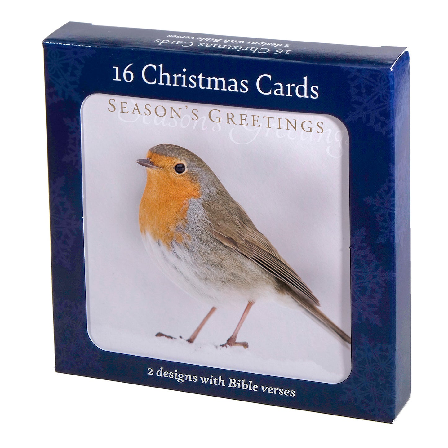 Christmas Card Pack - Robins (16 cards) - The Christian Gift Company