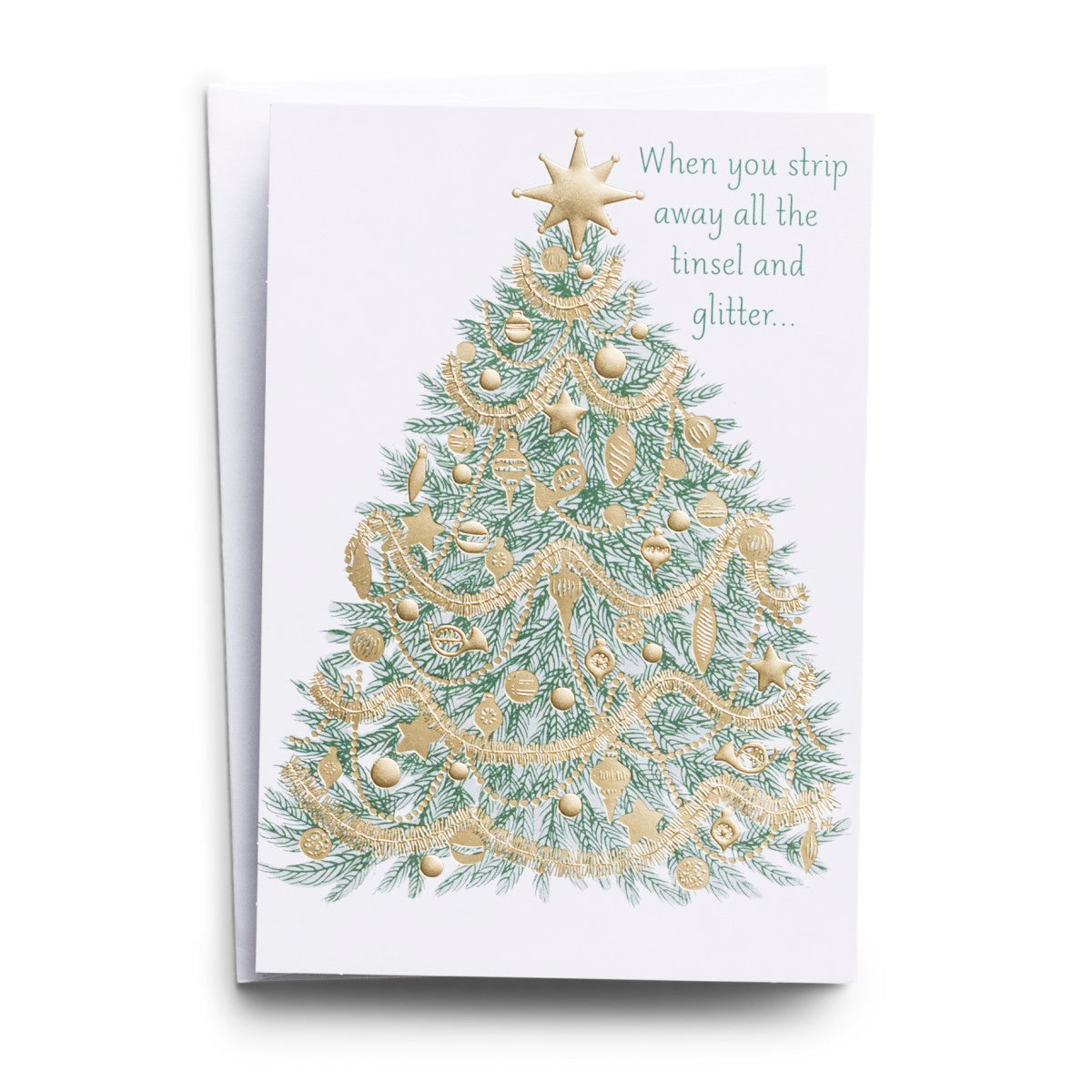 Special Edition 5-panel Christmas Cards - Tree to Cross (18 cards) - The Christian Gift Company