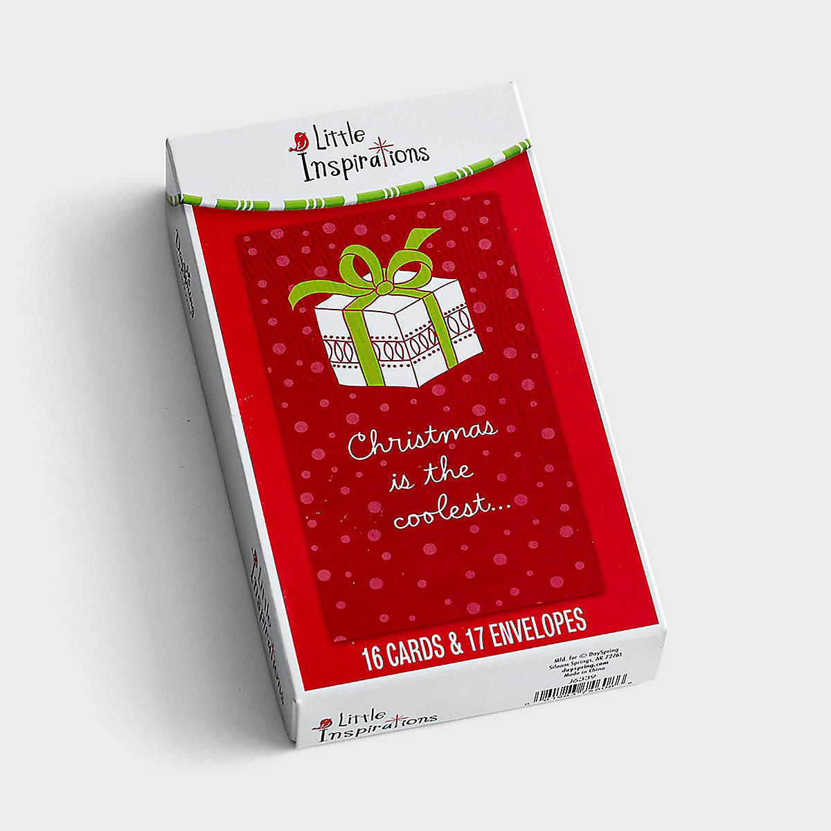 Little Inspirations Christmas Cards - Christmas Is The Coolest (16 cards) - The Christian Gift Company