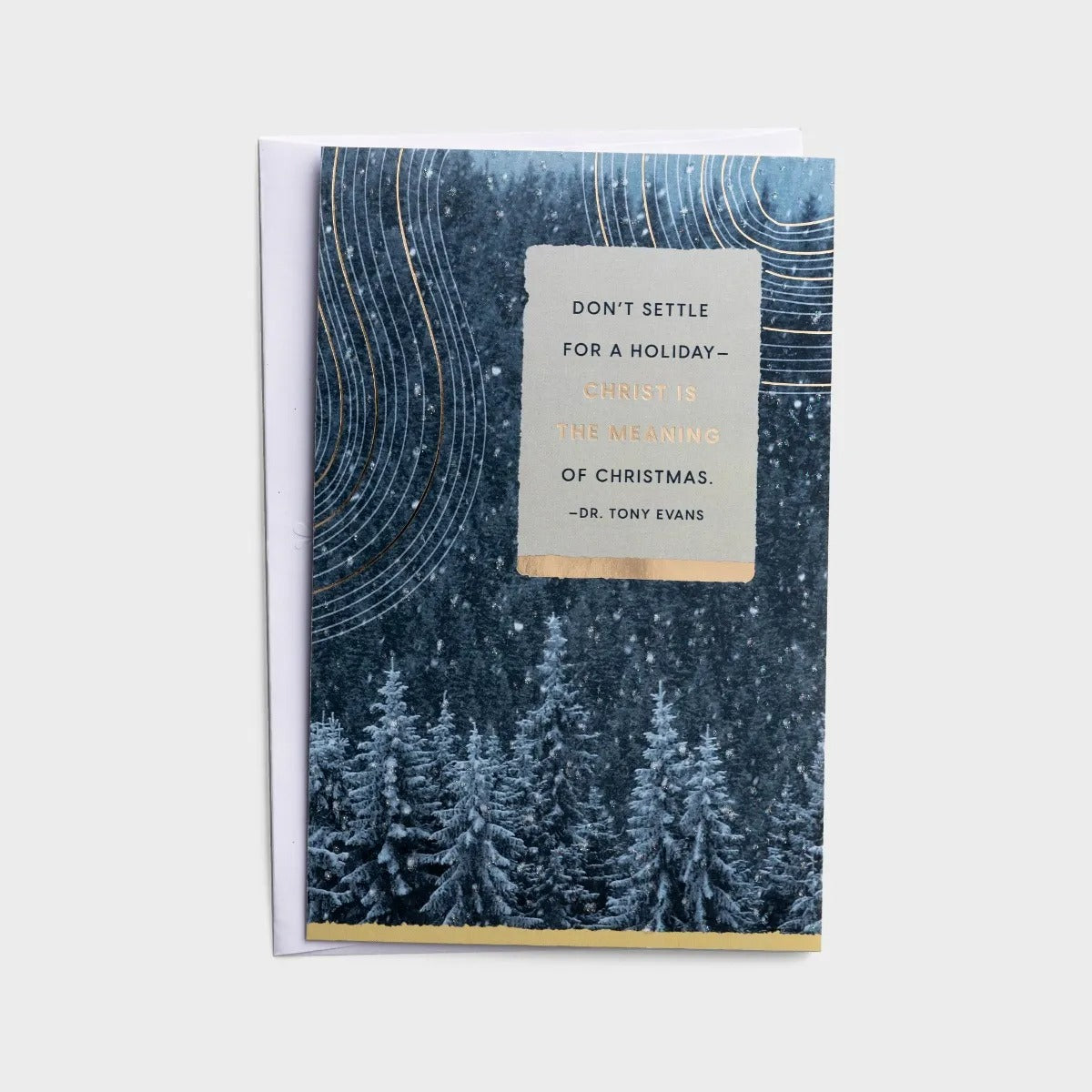 Premium Christmas Card Box - Christ Is The Meaning (18 cards) - The Christian Gift Company