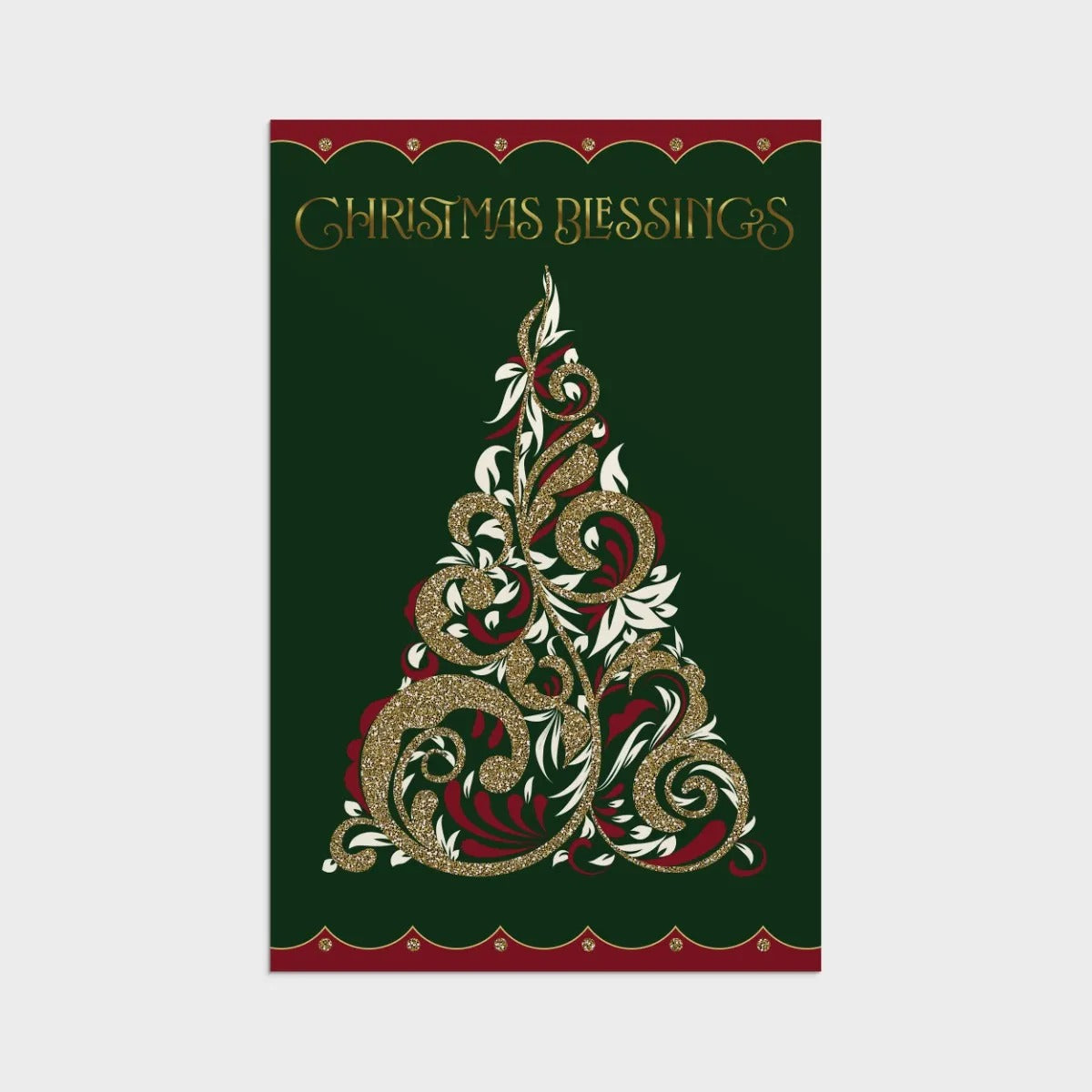 Premium Christmas Card Box - Christmas Blessings (18 cards) - The Christian Gift Company