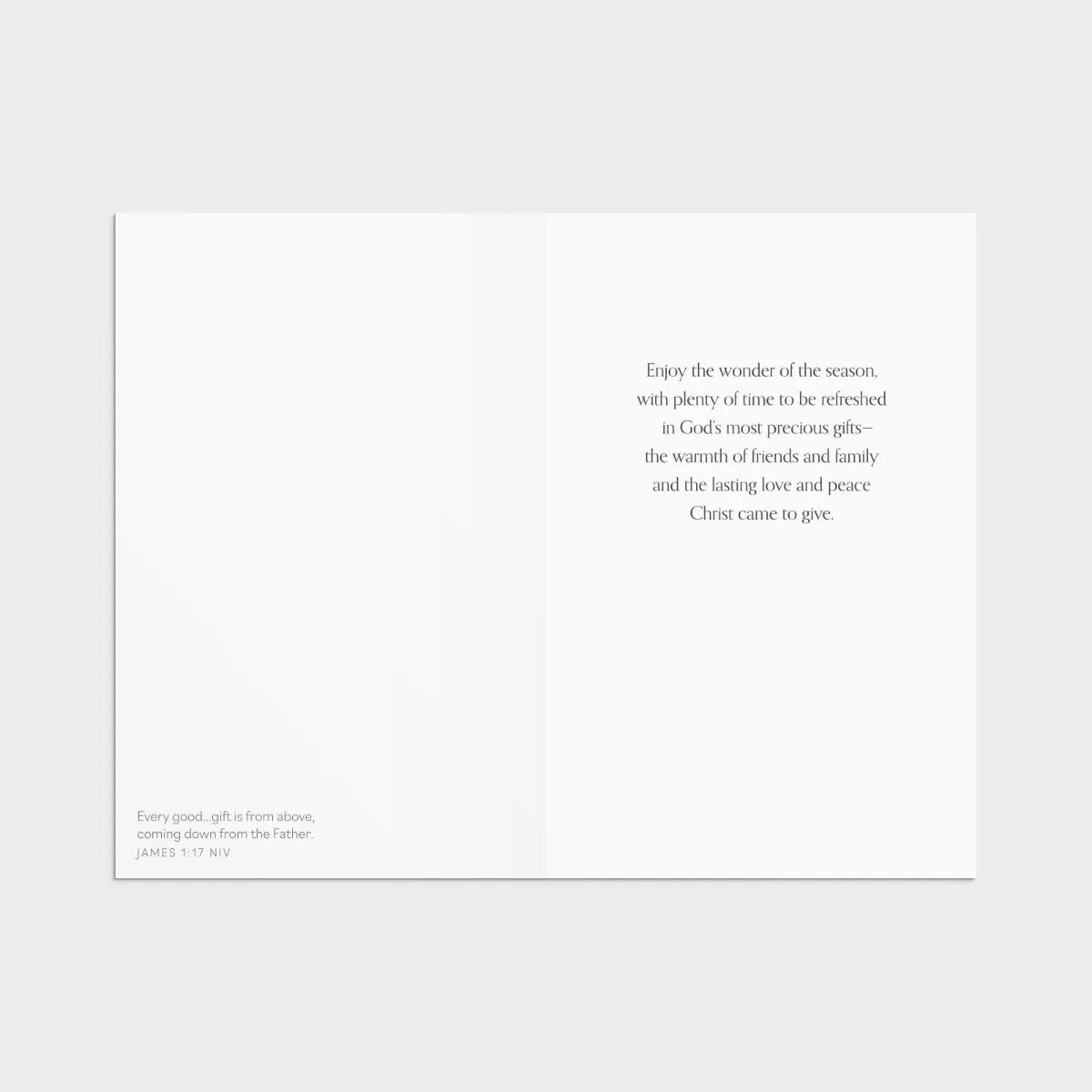 Premium Christmas Card Box - Christmas Blessings (18 cards) - The Christian Gift Company