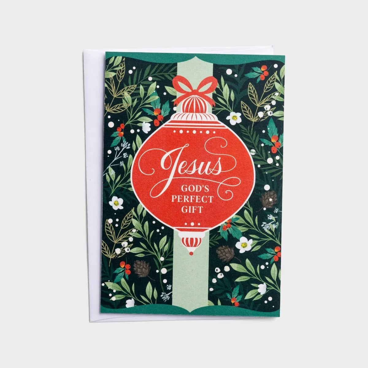 Christmas Cards - Jesus Ornament (18 cards) - The Christian Gift Company
