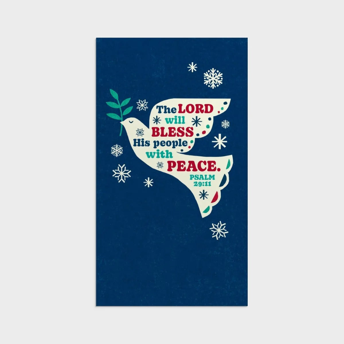 Little Inspirations Christmas Cards - Bless with Peace (16 cards) - The Christian Gift Company