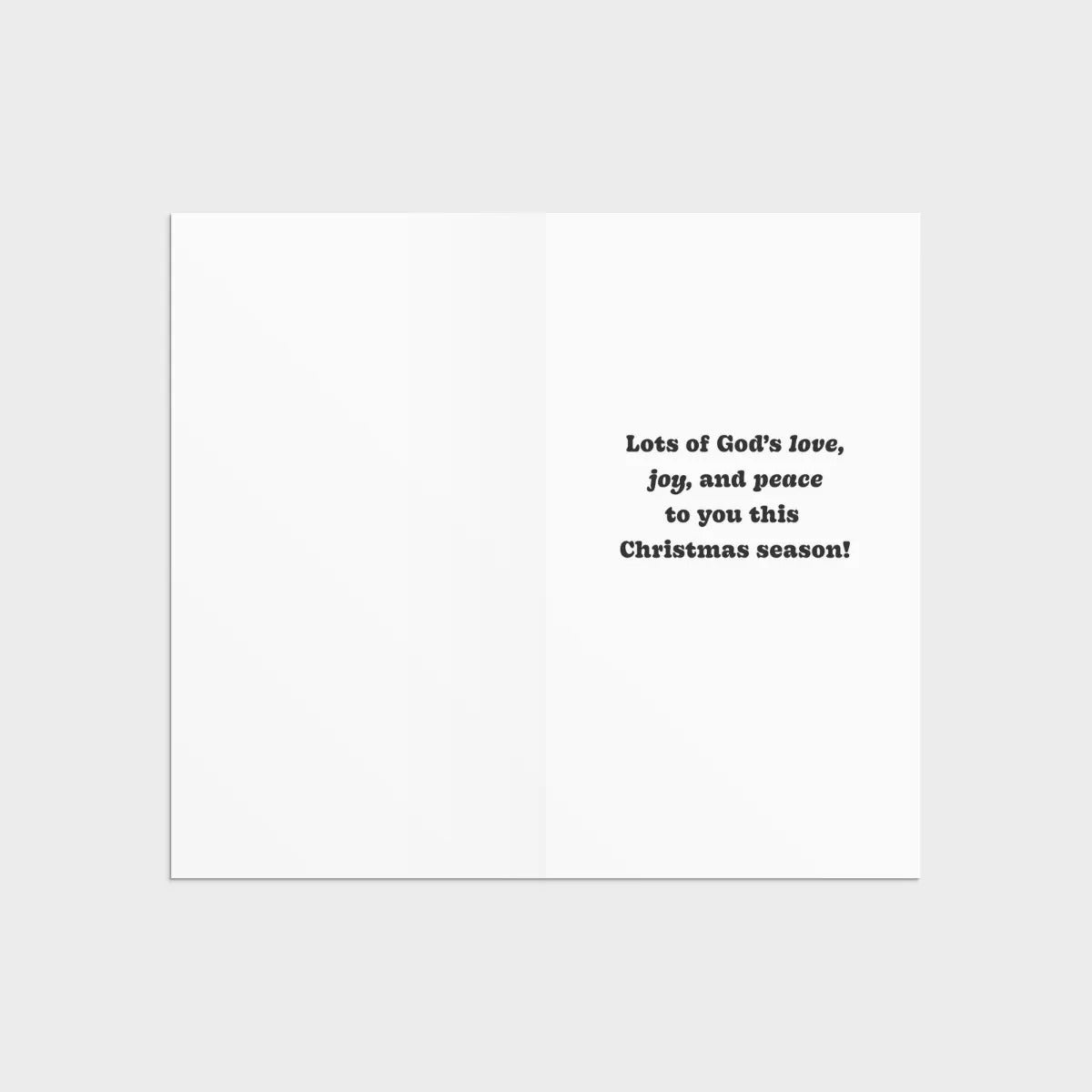 Little Inspirations Christmas Cards - Bless with Peace (16 cards) - The Christian Gift Company