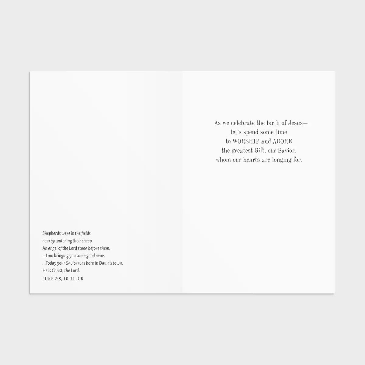 Shepherd on the Search - 8 Interactive Sticker Christmas Boxed Cards - The Christian Gift Company