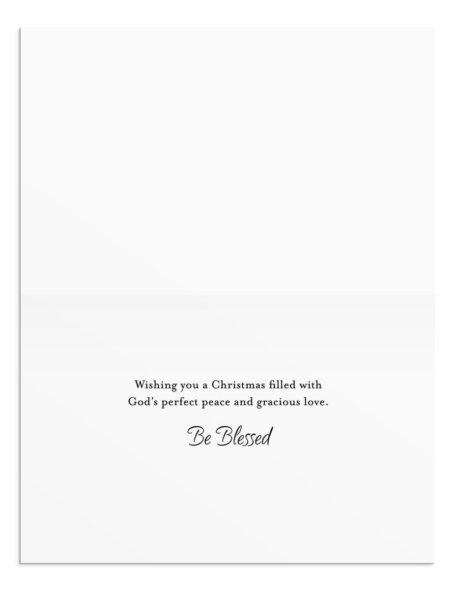 Thomas Kinkade - Grace and Peace Be Yours - 18 Christmas Boxed Cards - The Christian Gift Company