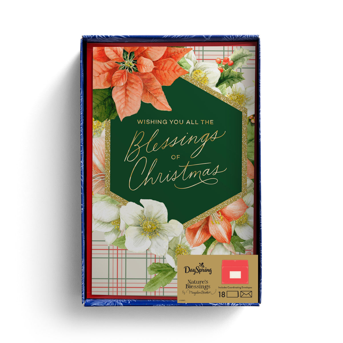 Blessings of Christmas - 18 Christmas Boxed Cards - The Christian Gift Company