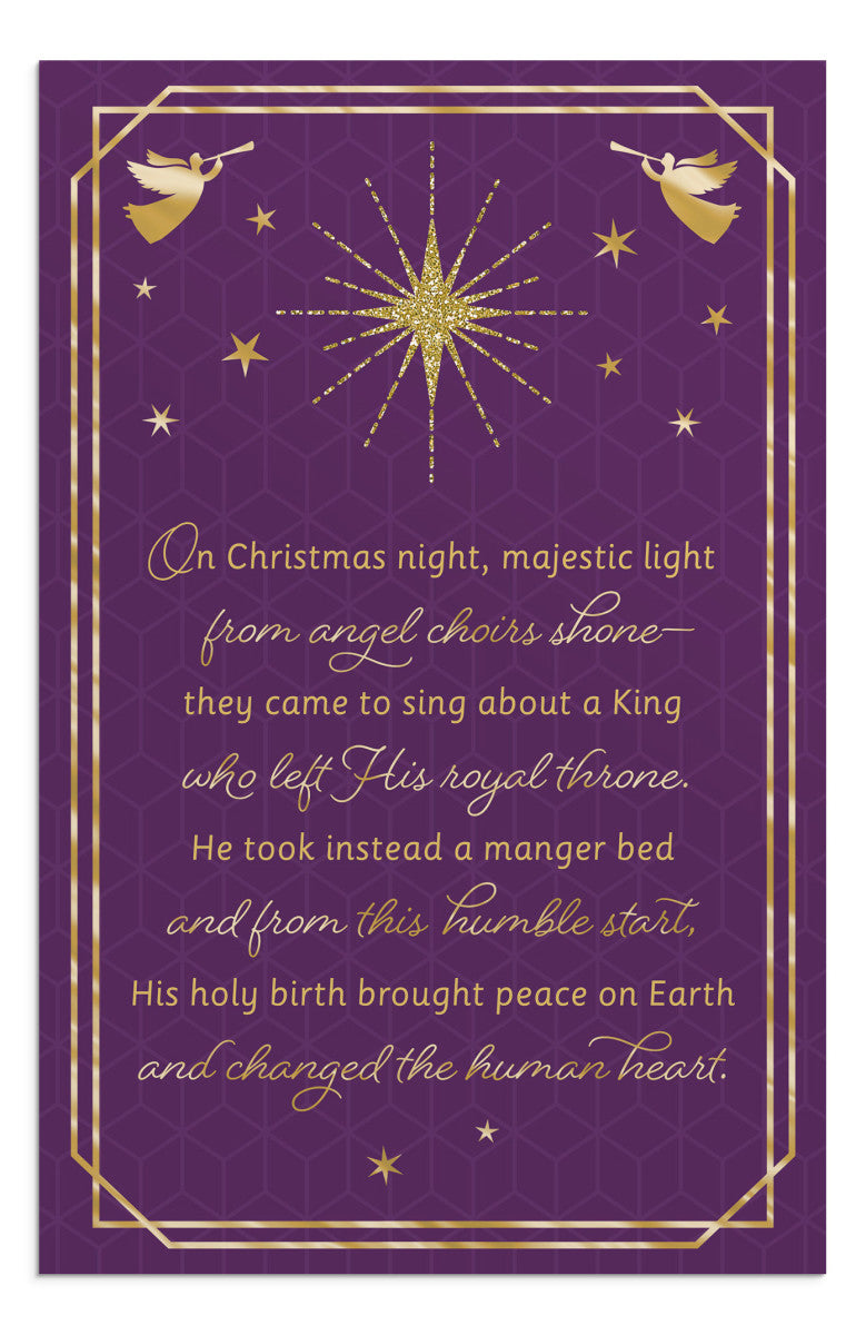 On Christmas Night - 18 Christmas Boxed Cards - The Christian Gift Company