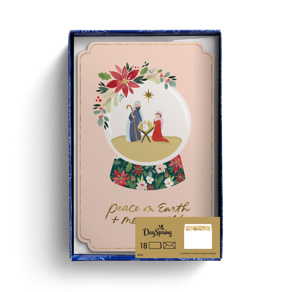 Peace On Earth - 18 Christmas Boxed Cards - The Christian Gift Company