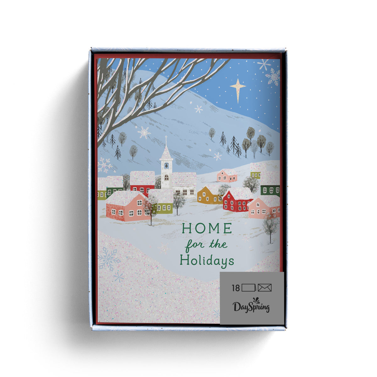 Home for the Holidays - 18 Christmas Boxed Cards - The Christian Gift Company