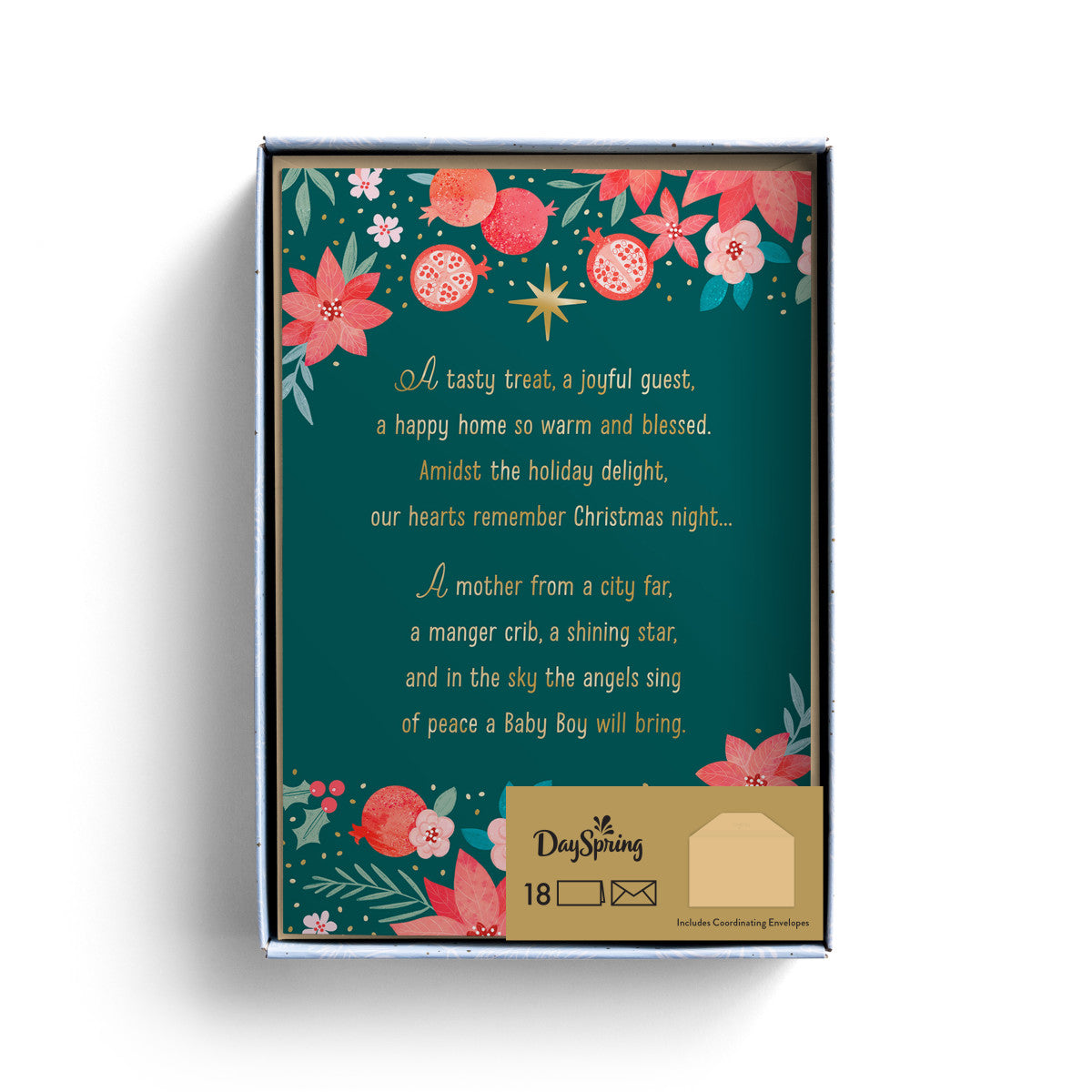 Our Hearts Remember - 18 Christmas Boxed Cards - The Christian Gift Company