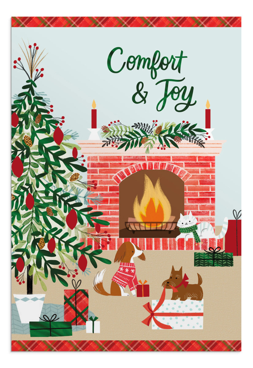 Comfort & Joy - 18 Christmas Boxed Cards - The Christian Gift Company