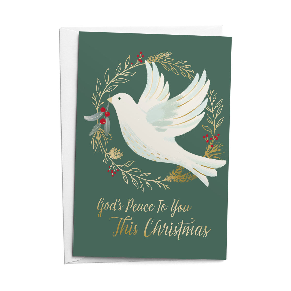 God's Peace This Christmas - 18 Christmas Boxed Cards - The Christian Gift Company