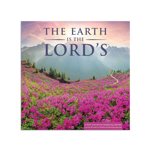 The Earth is The Lord's 2024 Wall Calendar - The Christian Gift Company