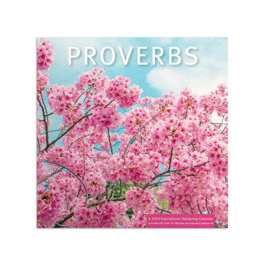Proverbs 2024 Wall Calendar - The Christian Gift Company