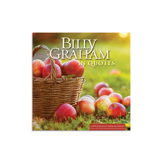 Billy Graham In Quotes 2024 Mini Wall Calendar - The Christian Gift Company