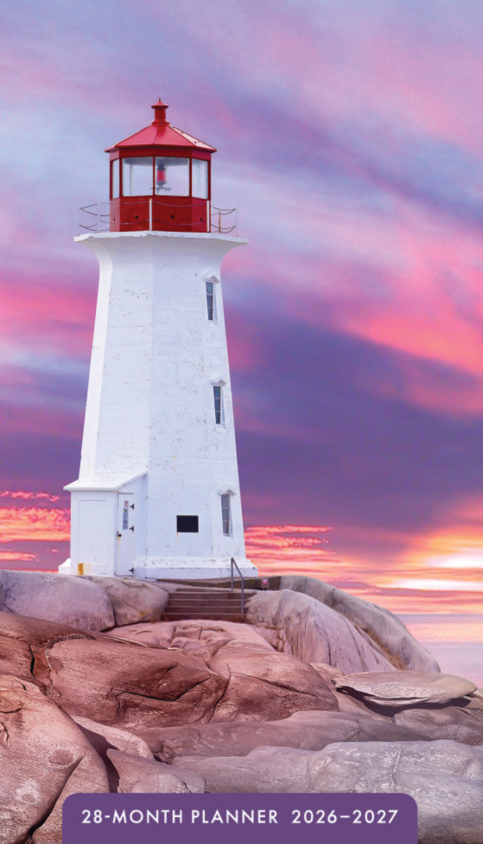 Lighthouse 2026-2027 Inspirational Pocket Planner - The Christian Gift Company