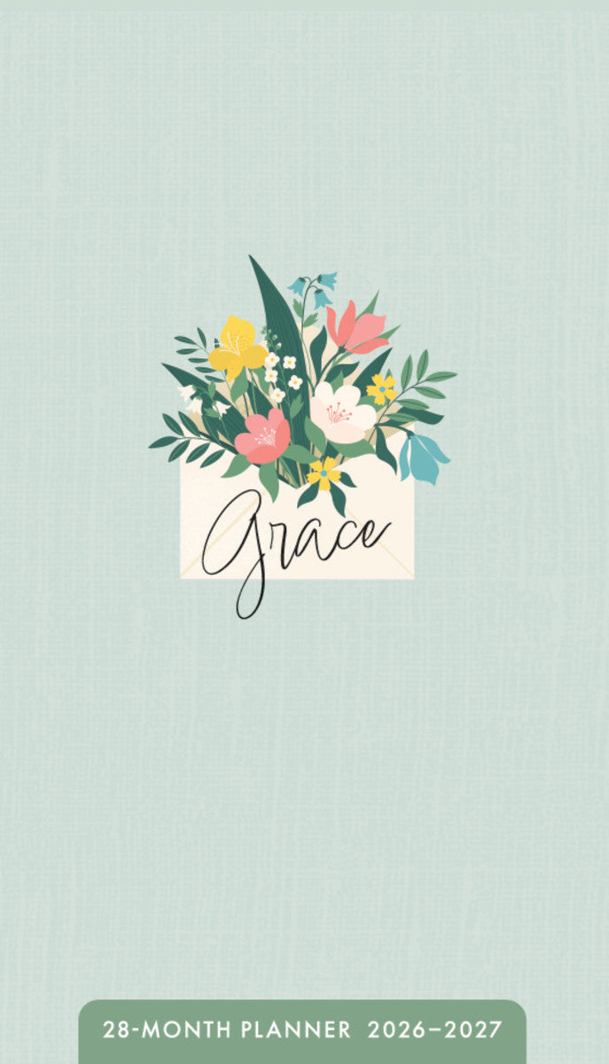 Grace 2026-2027 Inspirational Pocket Planner - The Christian Gift Company