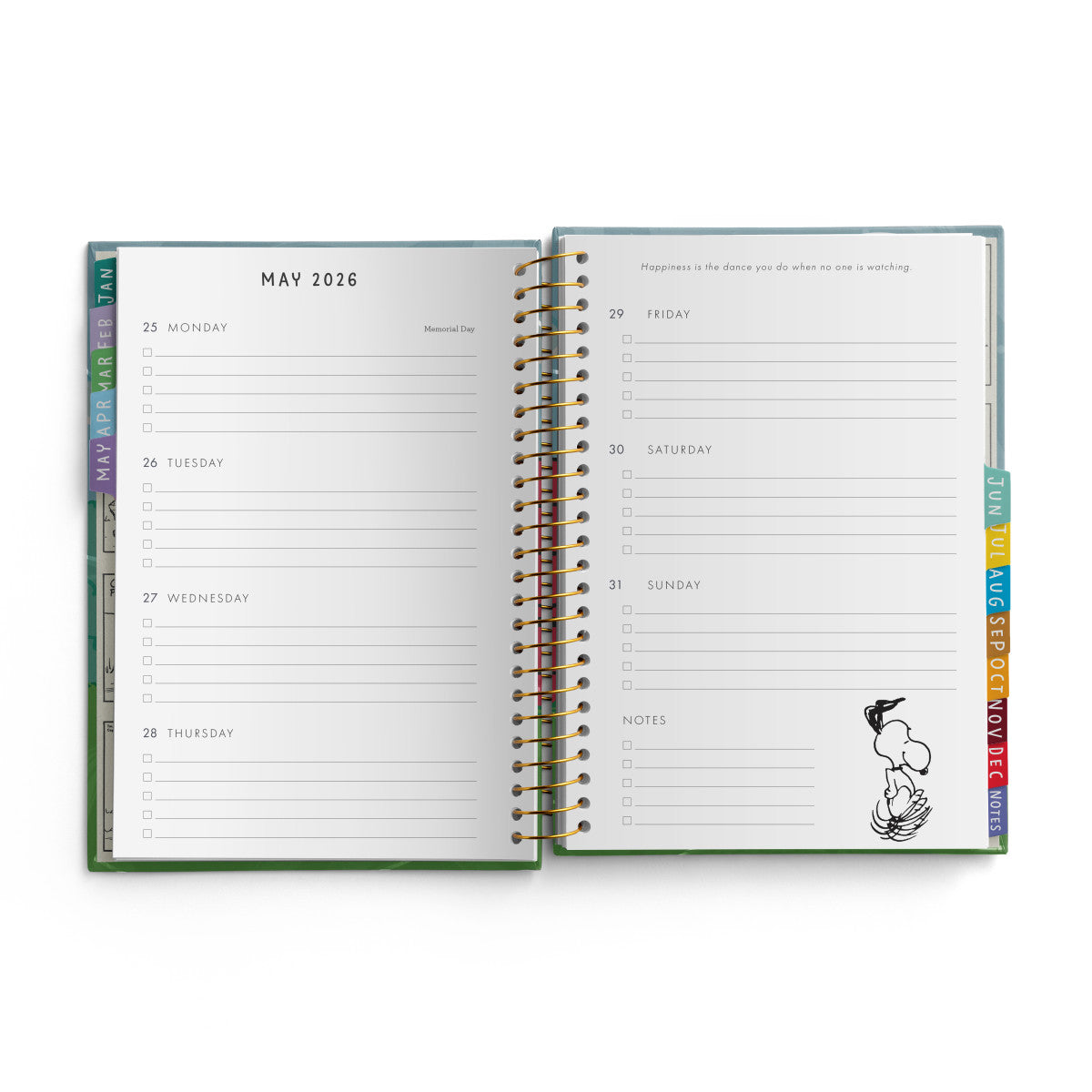 Peanuts® 12-Month Inspirational Planner - The Christian Gift Company