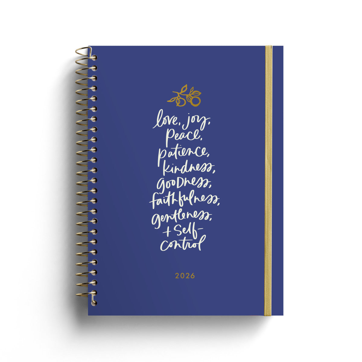 Periwinkle Fruits of the Spirit 12-Month Inspirational Planner - The Christian Gift Company