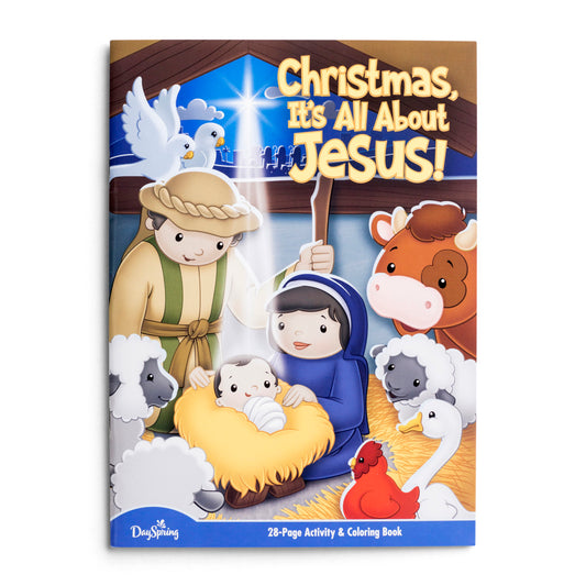 Christmas: It's All About Jesus! - Children's Activity Book - The Christian Gift Company