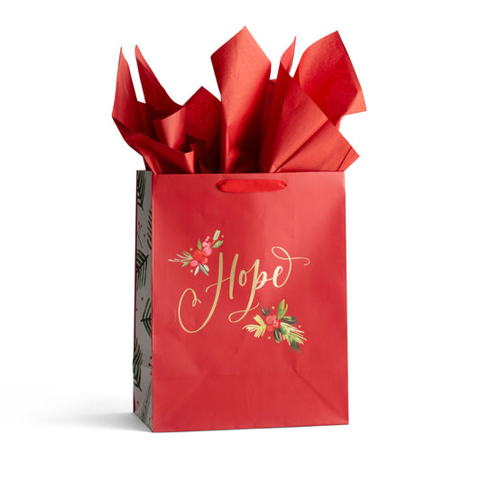 Hope - Large Christmas Gift Bag - The Christian Gift Company