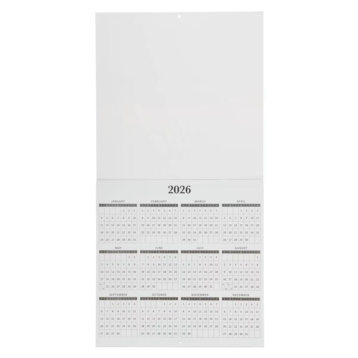 I am the Light of the World Large Wall Calendar - John 8:12 - The Christian Gift Company