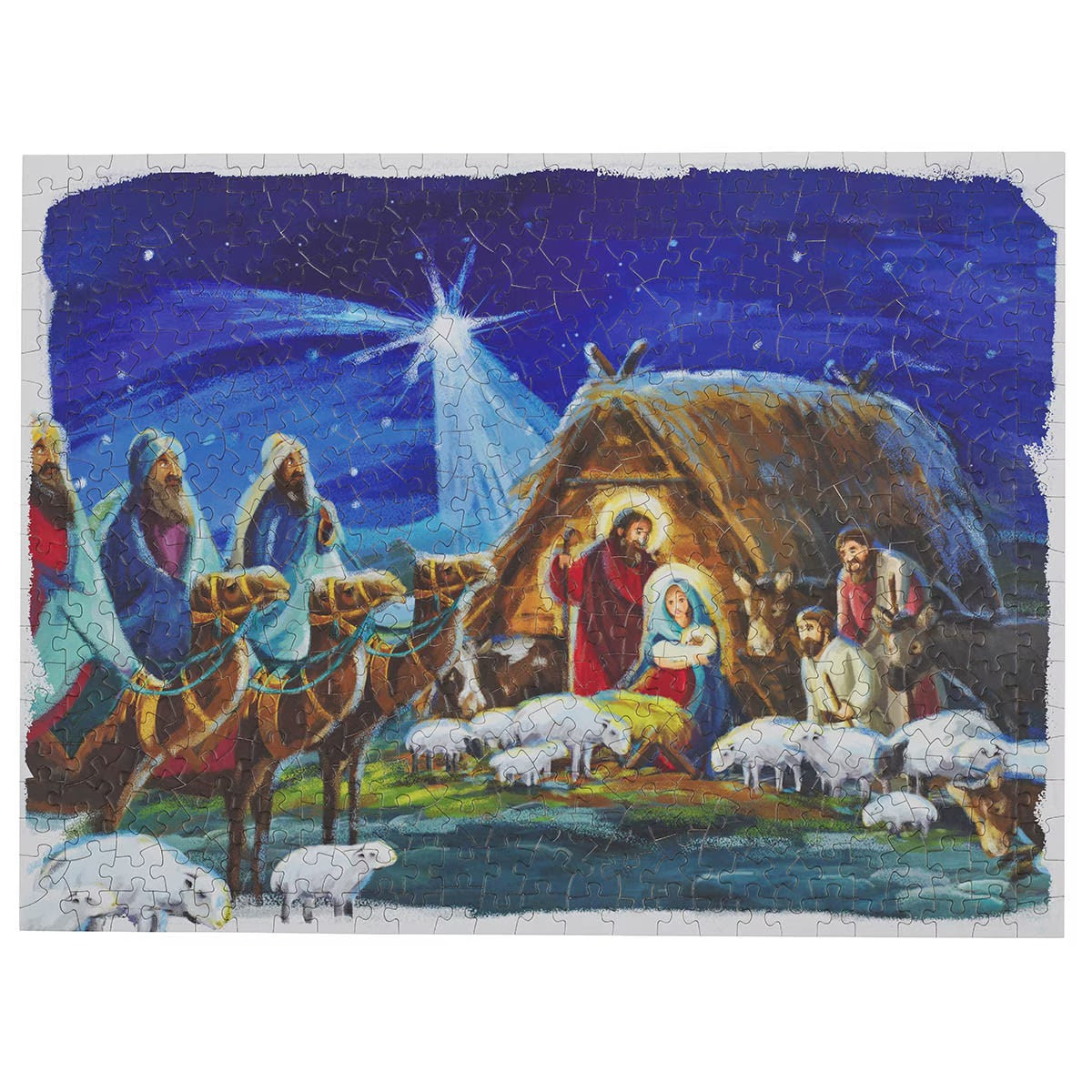 Nativity 500-piece Jigsaw Puzzle - The Christian Gift Company