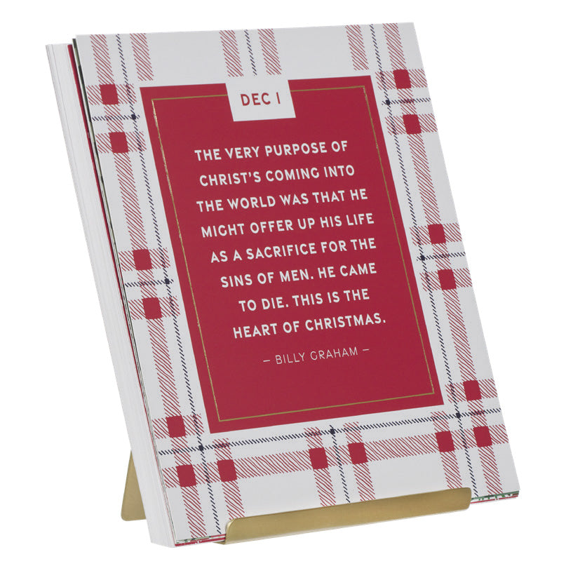 Desktop Advent Calendar - The Christian Gift Company