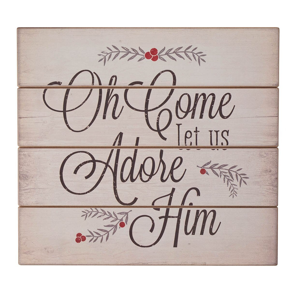Adore Him Wall Art - The Christian Gift Company