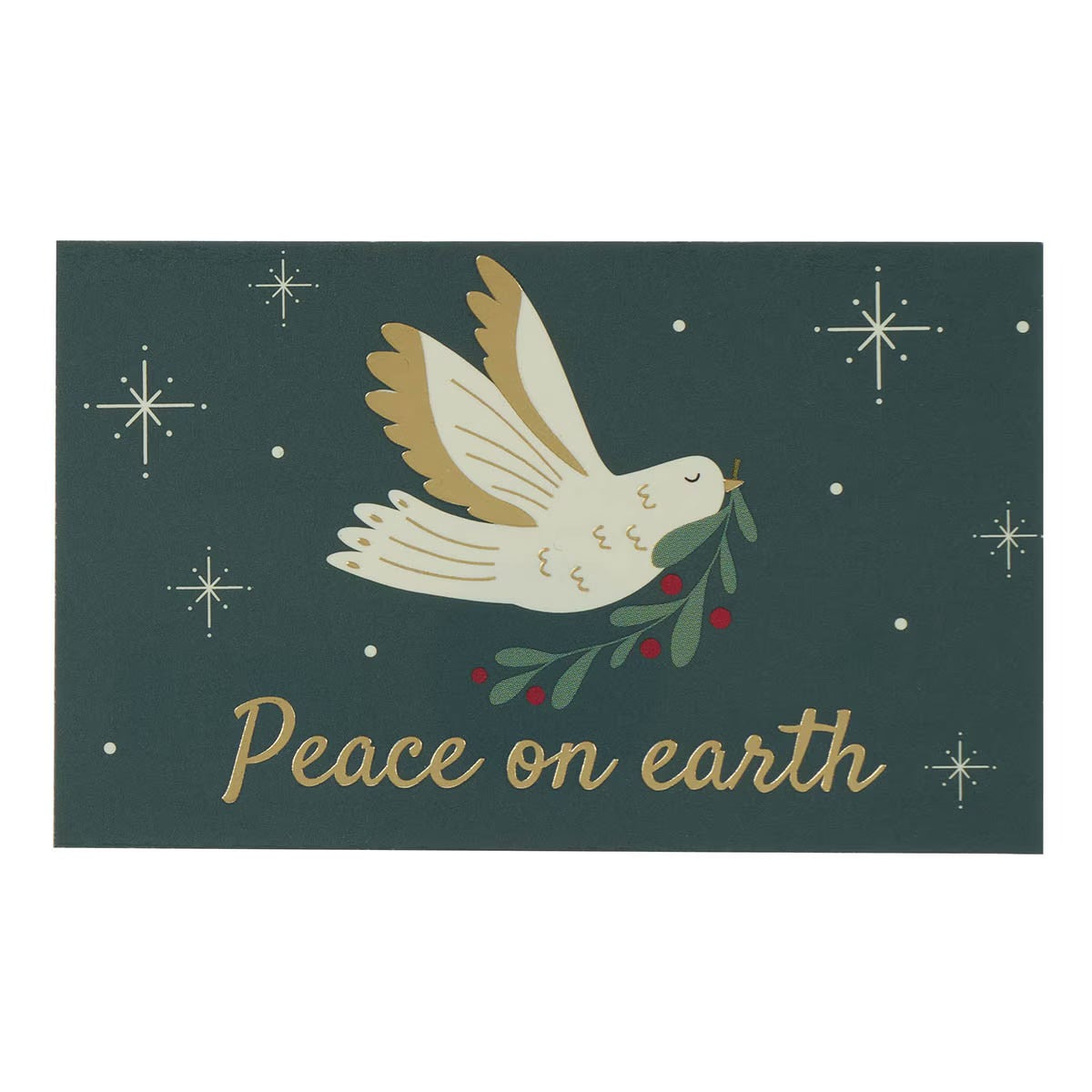 Peace on Earth Dove Pass-Around Card Set - pack of 25 - The Christian Gift Company