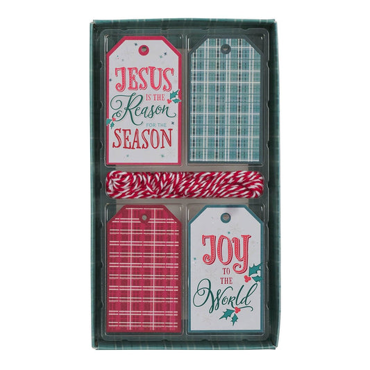 Jesus is the Reason for the Season Gift Tag Set - 16 tags - The Christian Gift Company