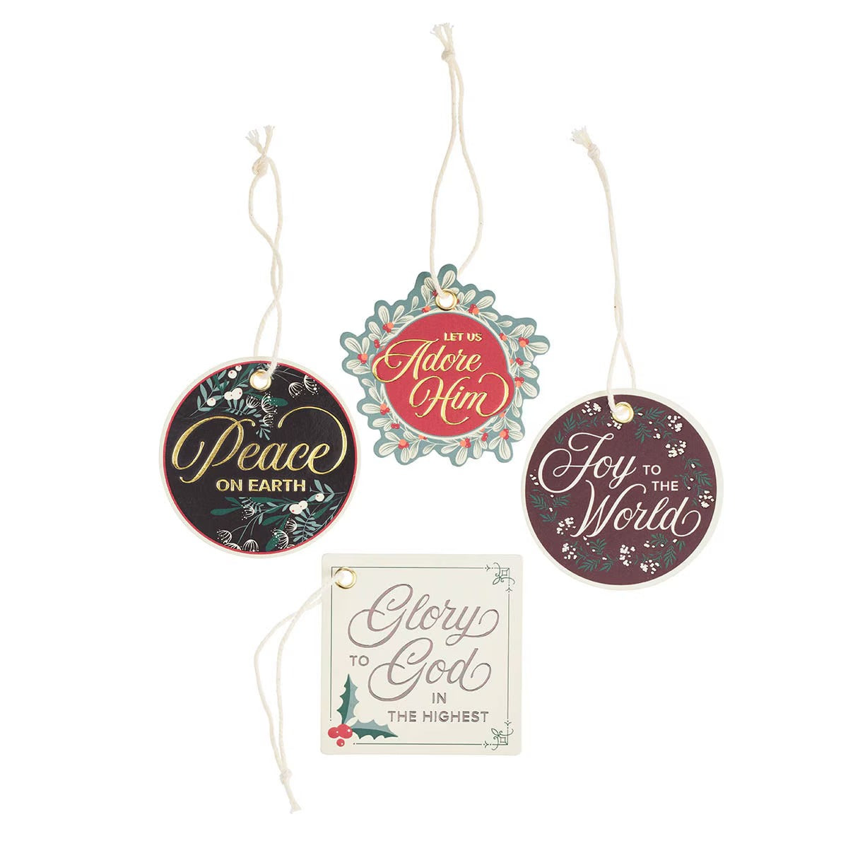 Glory to God Gift Tag Set - The Christian Gift Company