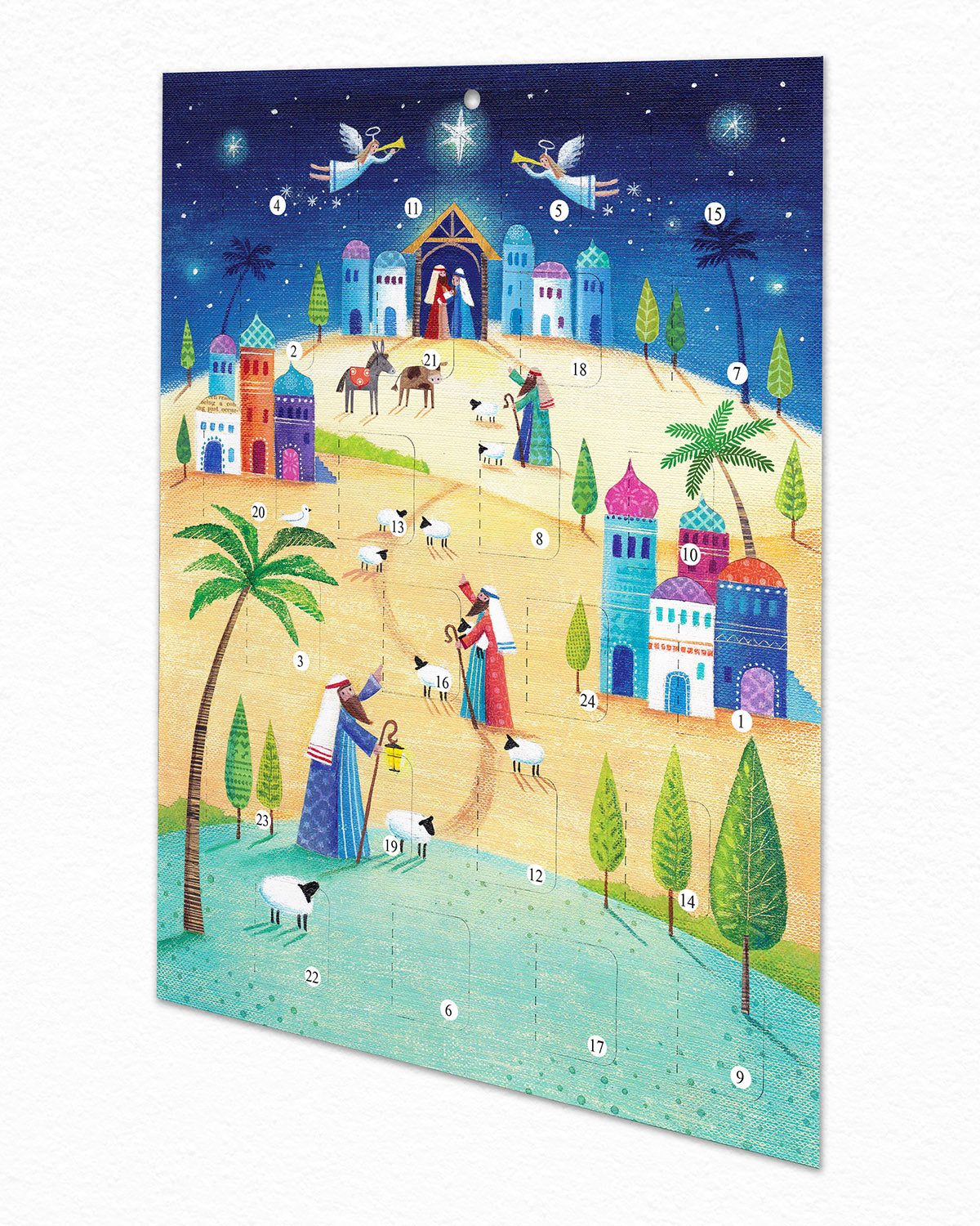Journey To Bethlehem Christmas Story Advent Calendar - The Christian Gift Company