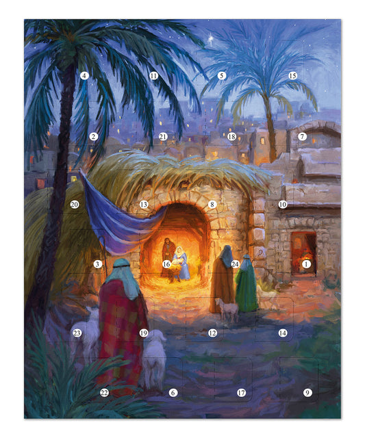 Shepherds Christmas Story Advent Calendar - The Christian Gift Company