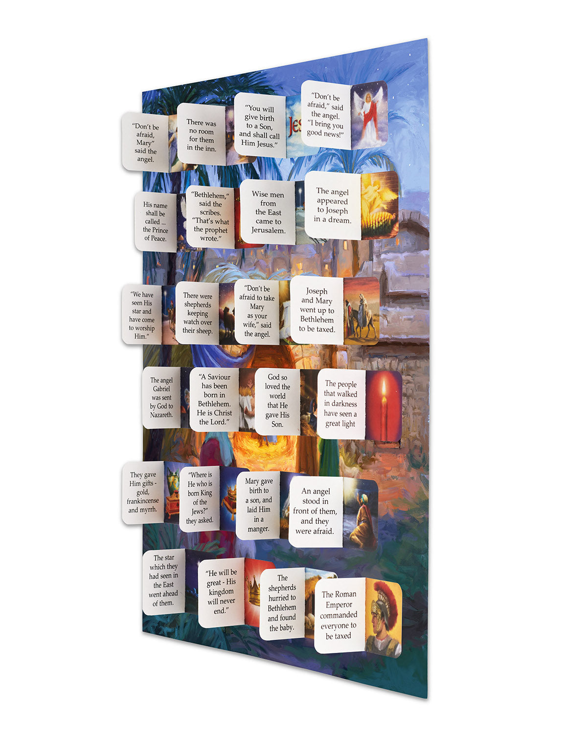 Shepherds Christmas Story Advent Calendar - The Christian Gift Company