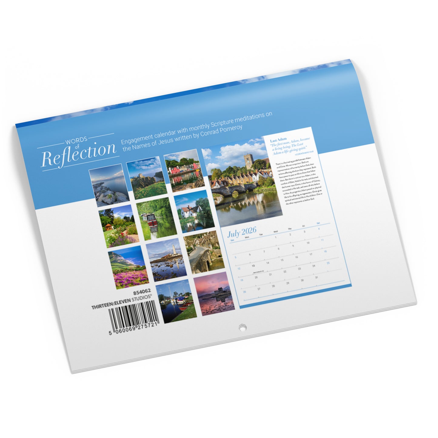 Words of Reflection Mini Wall Calendar 2026 - The Christian Gift Company