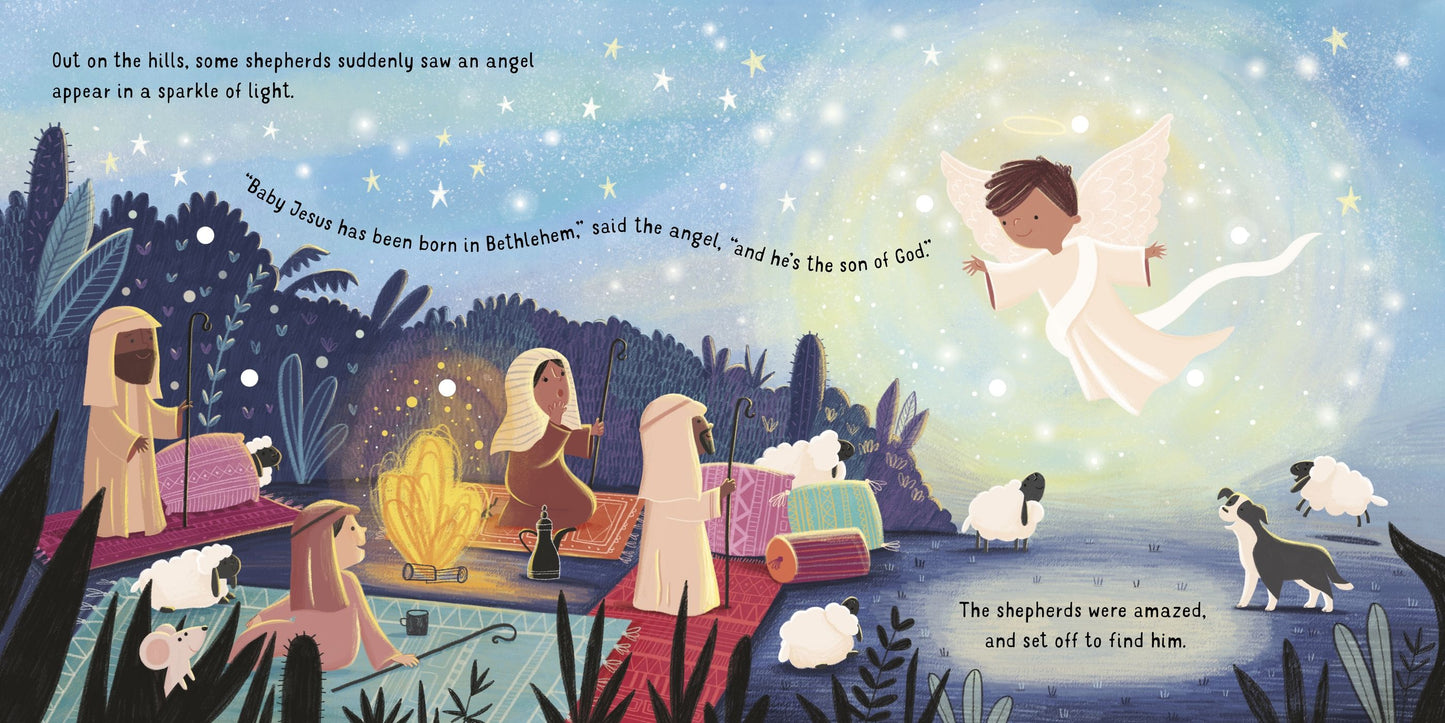Twinkly, Twinkly Nativity (Lights Up) - The Christian Gift Company