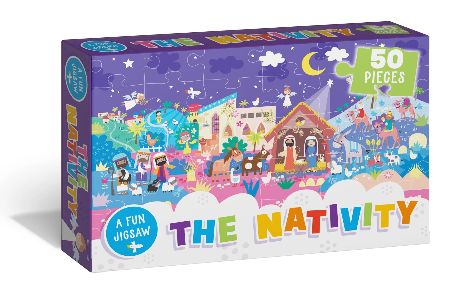 The Nativity Bible Story Jigsaw Puzzle - The Christian Gift Company